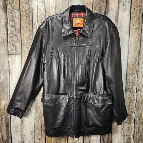 The Territory Ahead Men's Leather Jacket - M - Picture 1 of 14